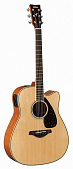 Yamaha FGX820C N электроакустическая гитара, цвет натуральный