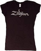 Zildjian Women's Bling T Black S майка женская