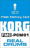 Korg FMC-PCM01 -REAL DRUMS- карта для PA80