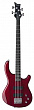 Dean E1 TRD бас-гитара, цвет Transparent Red