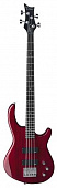 Dean E1 TRD бас-гитара, цвет Transparent Red