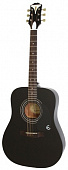 Epiphone Pro-1 Acoustic Ebony акустическая гитара, цвет черный