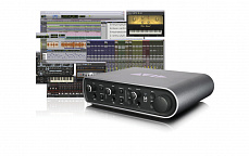 DigiDesign MBOX USB 2.0 аудиоинтерфейс, 24бит/96кГц, встроенный DSP, гитарный тюнер