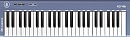 Axelvox KEY49j blue MIDI-клавиатура, 49 клавиш. Цвет голубой.