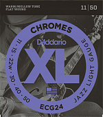 D'Addario ECG24 струны для электрогитары, натяжение экстра лёгкое