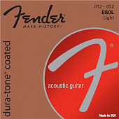 Fender Dura-Tone 880L 80/20 Coated 12-52 комплект струн