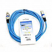 Invotone ACM1105B микрофонный кабель, длина 5 метров, синий
