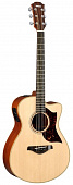 Yamaha AC3M электроакустическая гитара, цвет натуральный