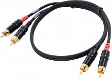 Cordial CFU 0.6 CC аудио кабель, 0.6 метров, цвет черный
