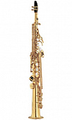 Yamaha YSS-675R саксофон сопрано профессиональный, кривая шейка, лак золото