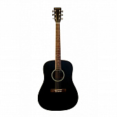 Beaumont GA80B BK акустическая гитара, цвет черный.