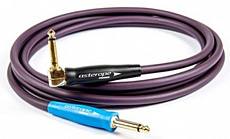 Asterope AST-P10-RSG гитарный кабель, jack угловой - jack, 3 метра, цвет пурпурный