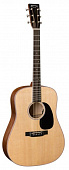Martin D-16E  электроакустическая гитара Dreadnought с кейсом, цвет натуральный