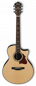 Ibanez AE500-NT электроакустическая гитара, цвет глянцевый натуральный