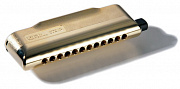 Hohner 7545 / 48 CX 12 Gold C (M754502) хроматическая губная гармошка в тональности C (''До'') позолота, 12 отв., 48 яз.