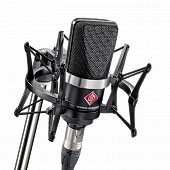 Neumann TLM 102 BK Studio Set студийный микрофон с большой диафрагмой, держатель в комплекте