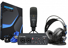 PreSonus AudioBox 96 25TH Studio комплект для звукозаписи (аудиоинтерфейс AudioBox USB 96, микрофон M7, наушники HD7, ПО Studio OneArtist)