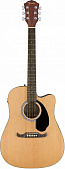 Fender FA-125CE Dreadnought Natural электроакустическая гитара, дредноут, цвет натуральный
