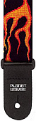 D'Addario 44A01 гитарный ремень тканый ''Flames''