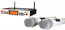 JTS F-36KD/MH-36K двухканальная вокальная радиосистема UHF