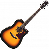Ibanez AW300ECE-VS электроакустическая гитара дредноут