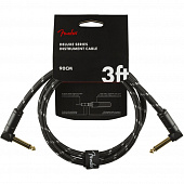 Fender Deluxe 3' Inst Cable BTD инструментальный кабель, черный твид