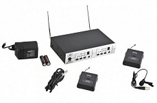 Peavey PV 16DR GTR/GTR радиосистема UHF-диапазона с двумя ресиверами, два гитарных кабеля в комплекте