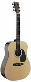 Stagg SW203 (N, BK) акустическая гитара dreadnought