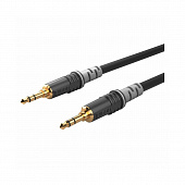 Sommer Cable HBA-3S-0150  аудиокабель BASIC+, 3,5 Jack stereo <=> 3,5 Jack stereo, 1,5 м, HICON