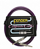 Fender 10- CALIFORNIA CABLE VIOLET инструментальный кабель, 3 м