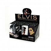 Dunlop EPPT24 Elvis Presley Pick Tin  сувенирный набор медиаторов в пенале, 6 шт.