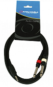 American DJ AC-J3S-2J6M/1.5 кабель мини джек стерео - 2 джека 6.3 моно, 1.5 метра