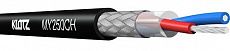 Klotz MY250CH  микрофонный кабель, 6 мм, черный