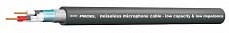 Proel HPC220 микрофонный кабель, дополнительный экран, диаметр 7 мм, в катушке 100 метров