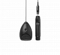 Shure MX391/O плоский настольный всенаправленный конференционный микрофон с кабелем (3, 6м), черный.