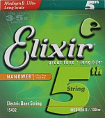Elixir 15432 NanoWeb струна для бас-гитары (130L)