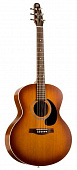 Seagull Entourage Mini Jumbo Rustic + Case акустическая гитара Jumbo с кейсом, цвет санбёрст