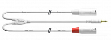 Cordial CFY 1.8 WMM-Snow кабель Y-адаптер, 1.8 метра, белый