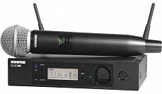 Shure GLXD24RE/SM58 Z2 2.4 GHz рэковая цифровая радиосистема GLXD Advanced с ручным передатчиком SM58