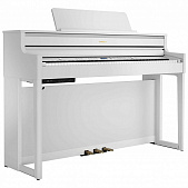 Roland HP704-WH цифровое фортепиано, 88 клавиш PHA-50, цвет белый