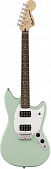 Fender Squier FSR Bullet® Mustang® HH Surf Green электрогитара, цвет светло-зеленый, ограниченный выпуск