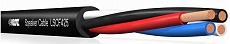 Klotz LSC425YS (LSCF425SW) спикерный кабель 4 х 2.5 мм?, черный, катушка 100 метров