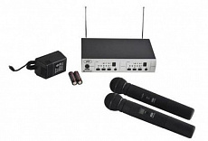 Peavey PV 16DR HH/HH  радиосистема UHF-диапазона с двумя ресиверами и двумя ручными микрофонами