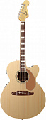 Fender Kingman Jumbo Natural электроакустическая гитара