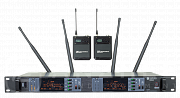 Anzhee RS500 dual BB двухканальная радиосистема с двумя поясными передатчиками