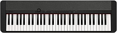 Casio CT-S1BKC2 портативный клавишный инструмент Light Piano с 61 клавишей фортепианного типа, цвет черный