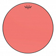 Remo BE-0318-CT-RD Emperor® Colortone™ Red Drumhead, 18' цветной двухслойный прозрачный пластик, красный