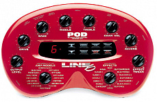 Line 6 POD 2 Direct Desktop Guitar Preamplifier процессор гитарный моделирующий настольный