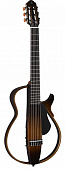 Yamaha SLG200N TBS электроакустическая silent-гитара, цвет коричневый санбёрст
