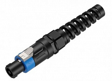Roxtone RS4FX-N разъем кабельный speakon, 4-х контактный, "мама", для кабеля 8-12 мм
